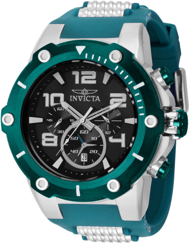 Invicta Men's 40897 Speedway Quartz Chronograph Black Dial Watch