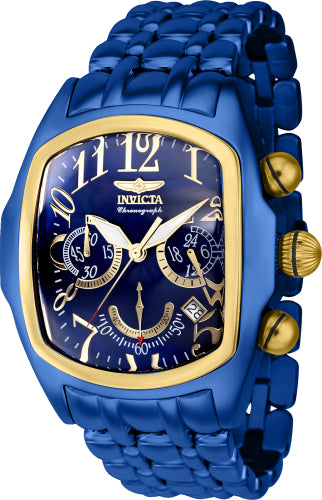 Invicta Men's 43155 Lupah Quartz Multifunction Blue Dial Watch