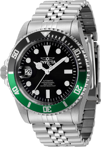 Invicta Men's 43980 Pro Diver Automatic 3 Hand Black Dial Watch