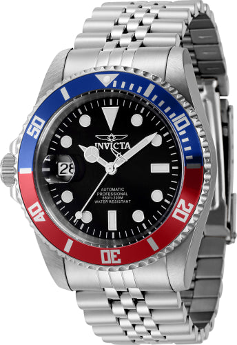 Invicta Men's 43981 Pro Diver Automatic 3 Hand Black Dial Watch