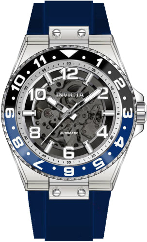 Invicta Men's 44382 Speedway Automatic 3 Hand Black Dial Watch