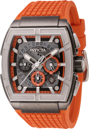 Invicta Men's 44889 S1 Rally Quartz Multifunction Orange, Black Dial Watch