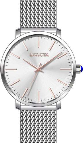 Invicta Women's 45146 Angel Quartz 3 Hand Silver Dial Watch