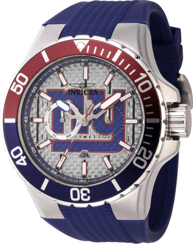 Invicta Men's 45403 NFL New York Giants Quartz Multifunction White Dial Watch