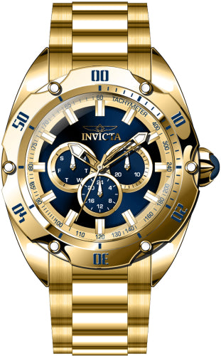 Invicta Men's 45732 Venom Quartz Chronograph Blue Dial Watch