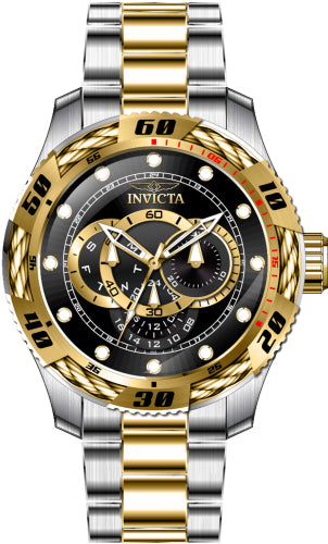 Invicta Men's 45752 Speedway  Quartz Multifunction Black Dial Watch