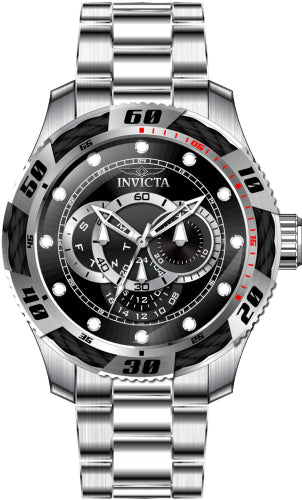 Invicta Men's 45755 Speedway  Quartz Chronograph Black Dial Watch