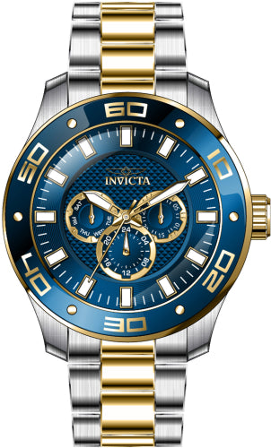 Invicta Men's 45760 Pro Diver Quartz Multifunction Blue Dial Watch