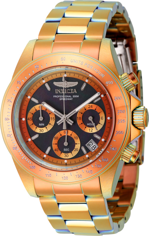 Invicta Men's 45850 Speedway Quartz Chronograph Black Dial Watch