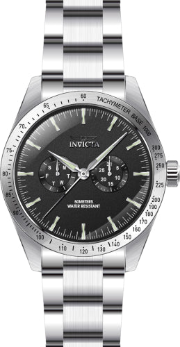 Invicta Men's 45974 Specialty Quartz Multifunction Black Dial Watch