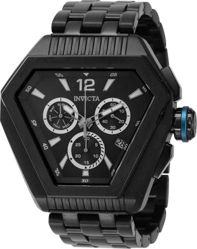 Invicta Men's 46097 Speedway Quartz Chronograph Black Dial Watch