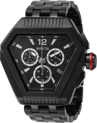 Invicta Men's 46099 Speedway Quartz Chronograph Black Dial Watch
