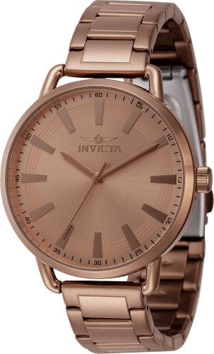 Invicta Women's 46336 Wildflower Quartz 3 Hand Brown Dial Watch