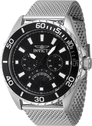 Invicta Men's 46907 Pro Diver Quartz Chronograph Black Dial Watch