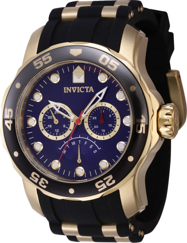Invicta Men's 46965 Pro Diver Quartz Chronograph Blue Dial Watch
