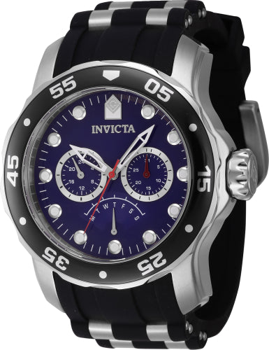Invicta Men's 46967 Pro Diver Quartz Chronograph Blue Dial Watch