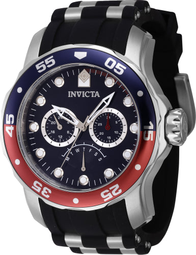 Invicta Men's 46968 Pro Diver Quartz Chronograph Blue Dial Watch