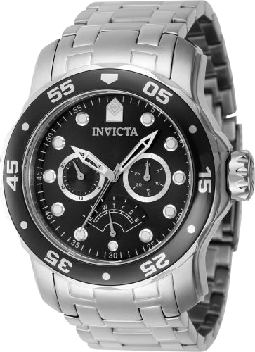 Invicta Men's 46992 Pro Diver Quartz Chronograph Black Dial Watch