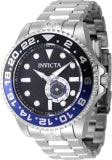 Invicta Men's 47295 Pro Diver  Automatic 3 Hand Black Dial Watch