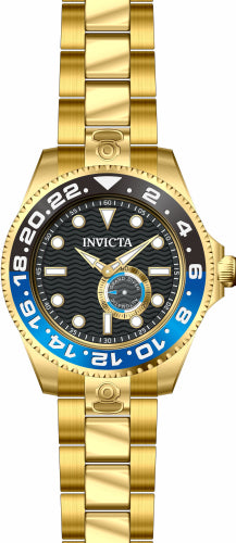 Invicta Men's 47298 Pro Diver Automatic Multifunction Black Dial Watch