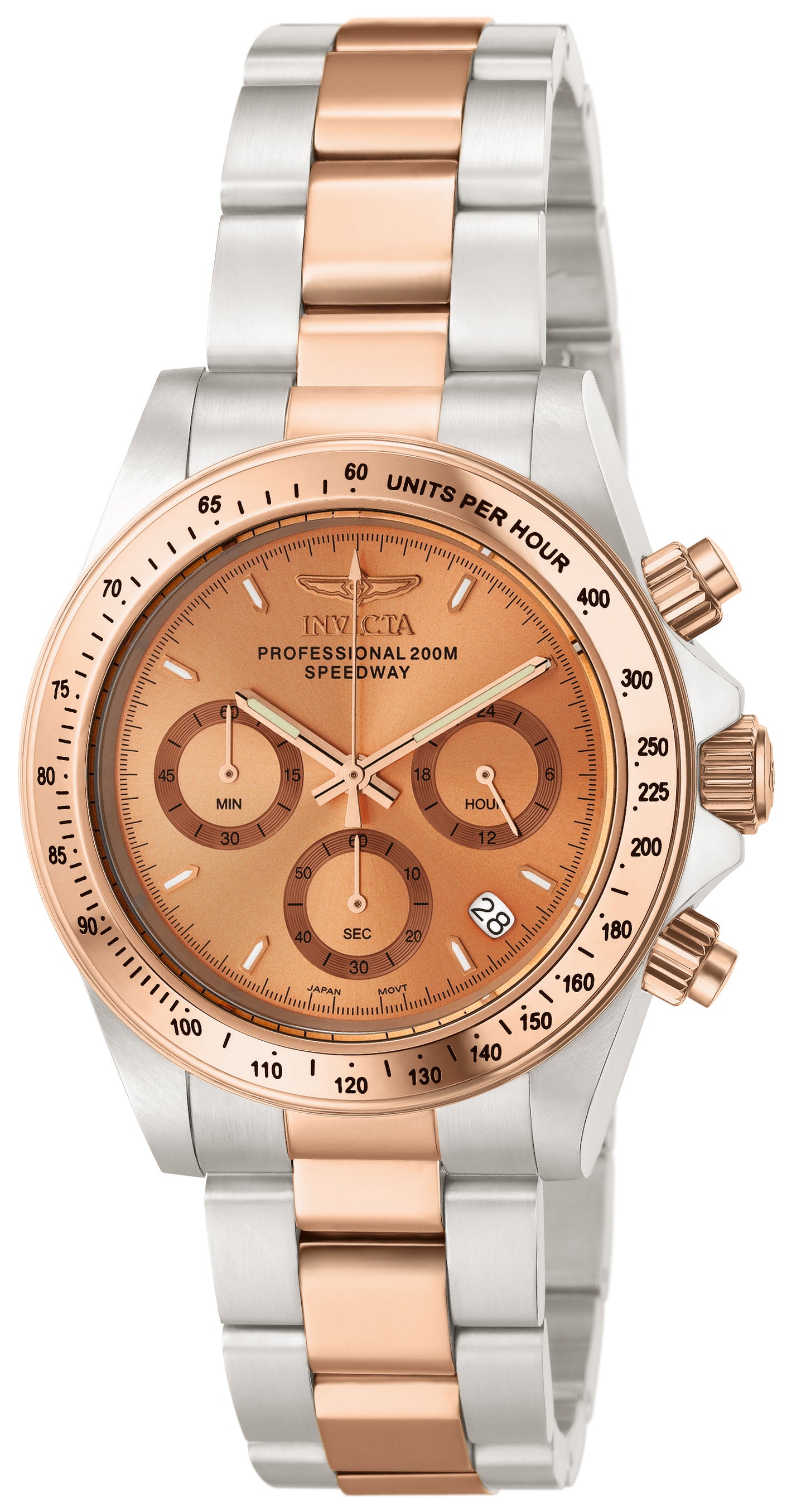 Invicta Men's 6933 Speedway Quartz Chronograph Copper Dial Watch