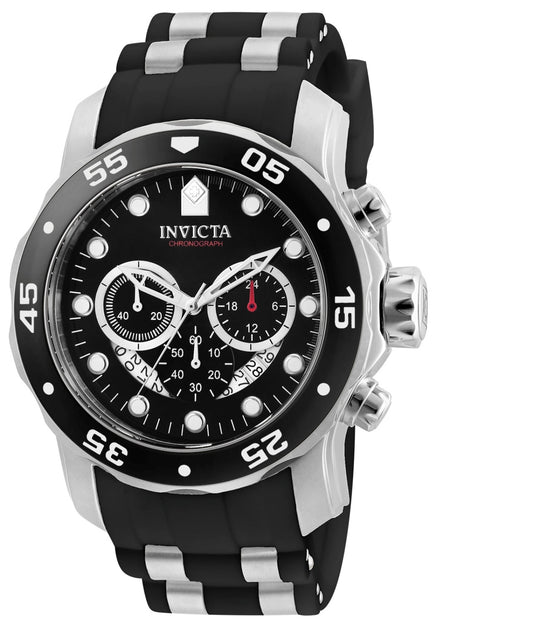 Invicta Men's 6977 Pro Diver Quartz Chronograph Black Dial Watch