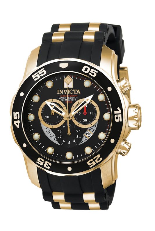 Invicta Men's 6981 Pro Diver Quartz Multifunction Black Dial Watch