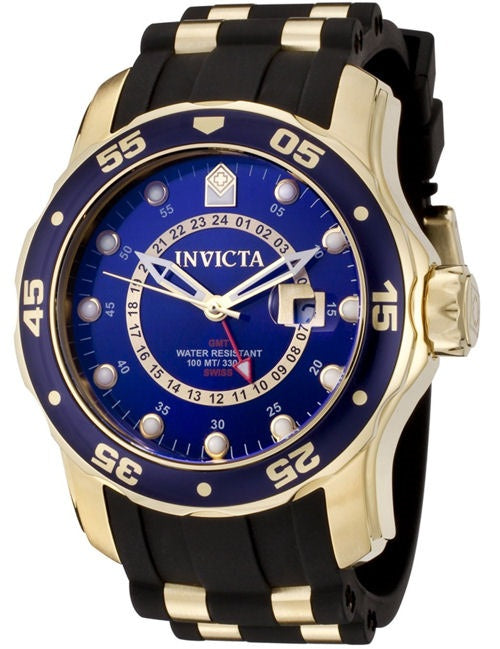 Invicta Men's 6993 Pro Diver Quartz GMT Blue Dial Watch