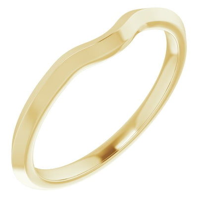 14KT Yellow Gold Matching Band - McCoy