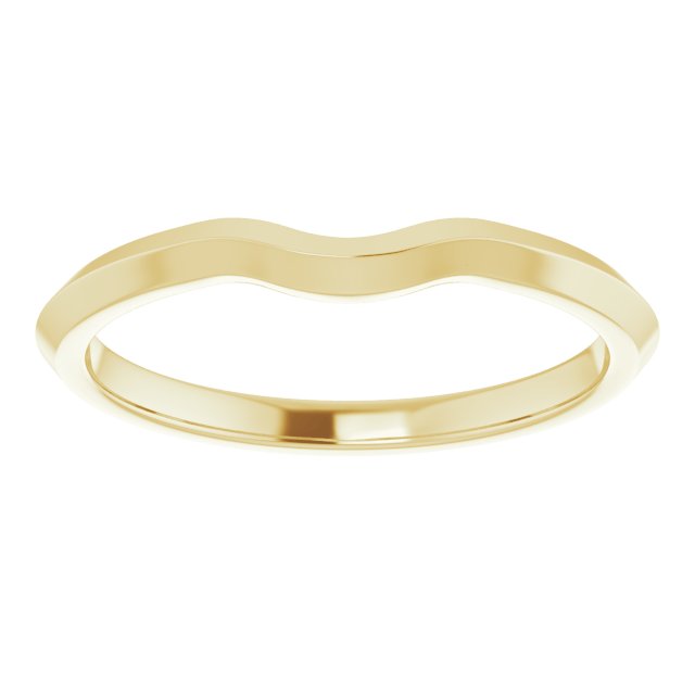 14KT Yellow Gold Matching Band - McCoy