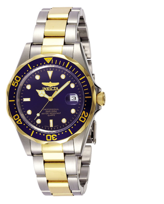Invicta Men's 8935 Pro Diver  Quartz 3 Hand Blue Dial Watch