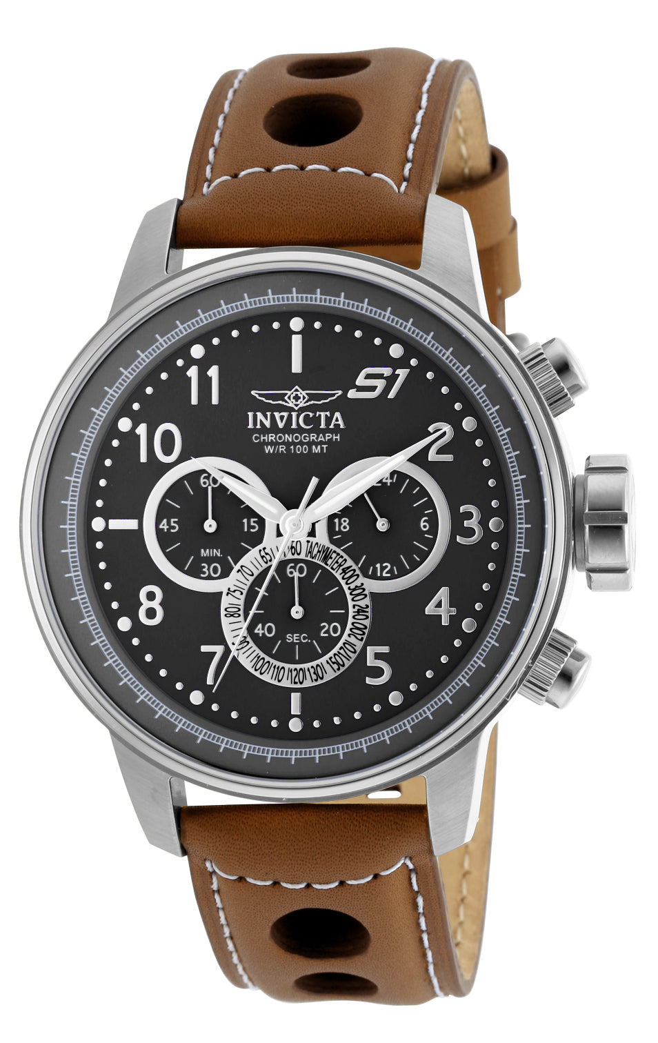 Invicta Men's 90102 S1 Rally  Quartz Multifunction Gunmetal Dial Watch