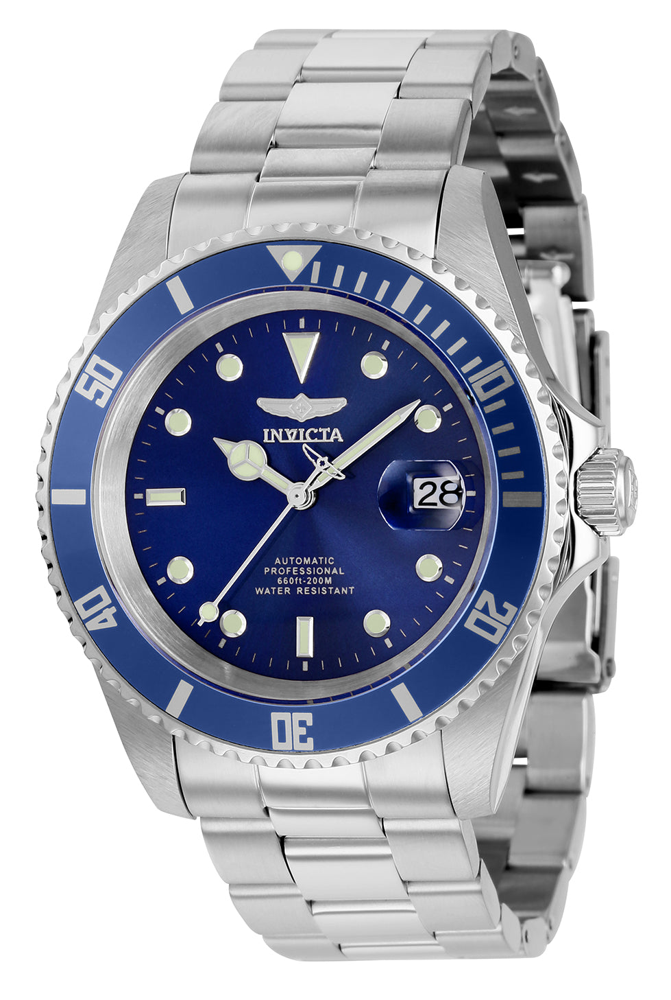 Invicta Men's 9094OBXL Pro Diver  Automatic 3 Hand Blue Dial Watch