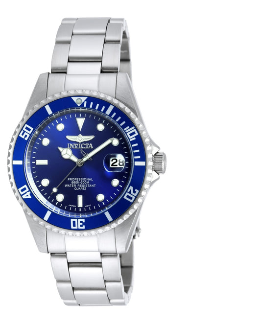 Invicta Men's 9204OB Pro Diver  Quartz 3 Hand Blue Dial Watch