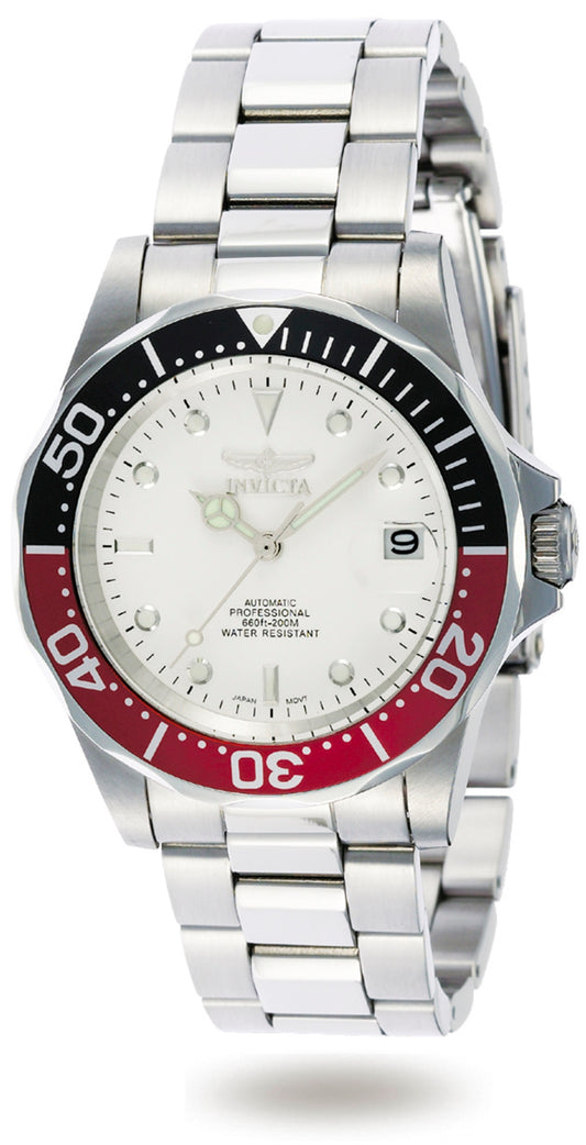 Invicta Men's 9404 Pro Diver Automatic 3 Hand White Dial Watch