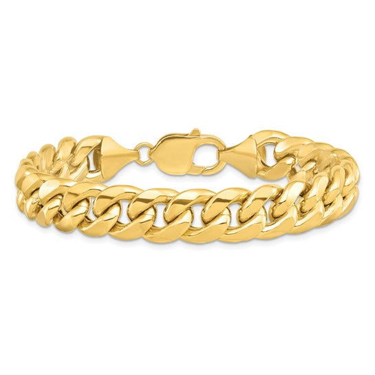 Solid Gold Miami Cuban Bracelet/Anklet