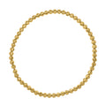 Moon Cut Bead Stretch in 14KT Yellow Gold