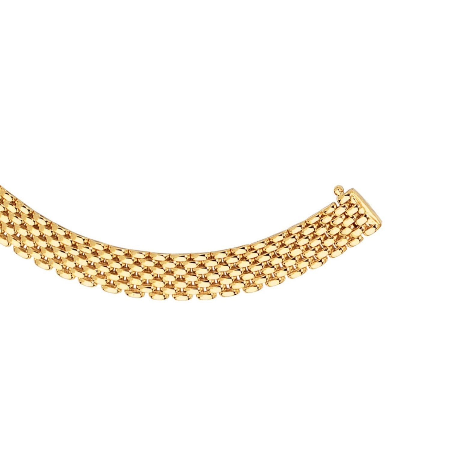 Flexible Panther Line in 14KT Yellow Gold
