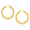 Polished Hoop in 14K Yellow Gold