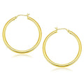 Polished Hoop in 14K Yellow Gold