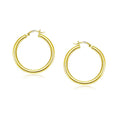 Polished Hoop in 14K Yellow Gold
