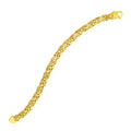 Byzantine Link Stylish in 14KT Yellow Gold
