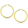 Polished Hoop in 14K Yellow Gold