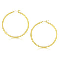 Polished Hoop in 14K Yellow Gold