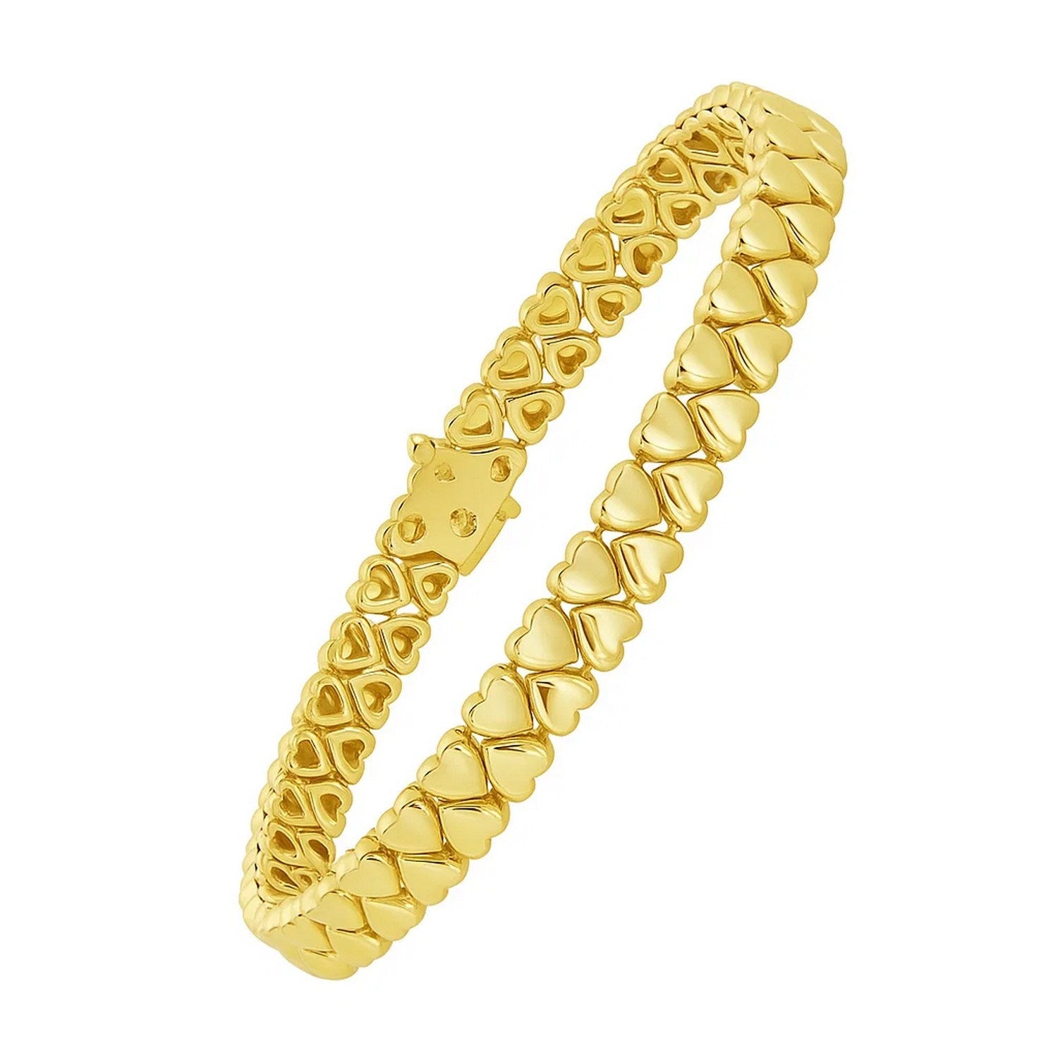 Sweetheart Link in 14KT Yellow Gold