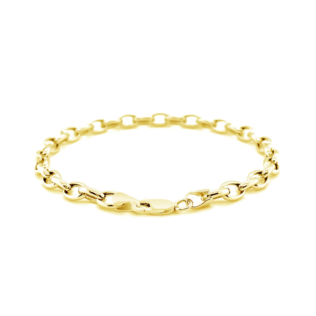 Oval Rolo in 14KT Yellow Gold