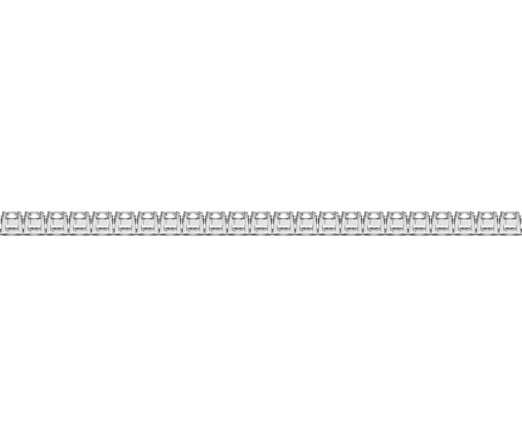 2 CTW Lab-Grown Diamond Tennis Bracelet — 14KT White Gold