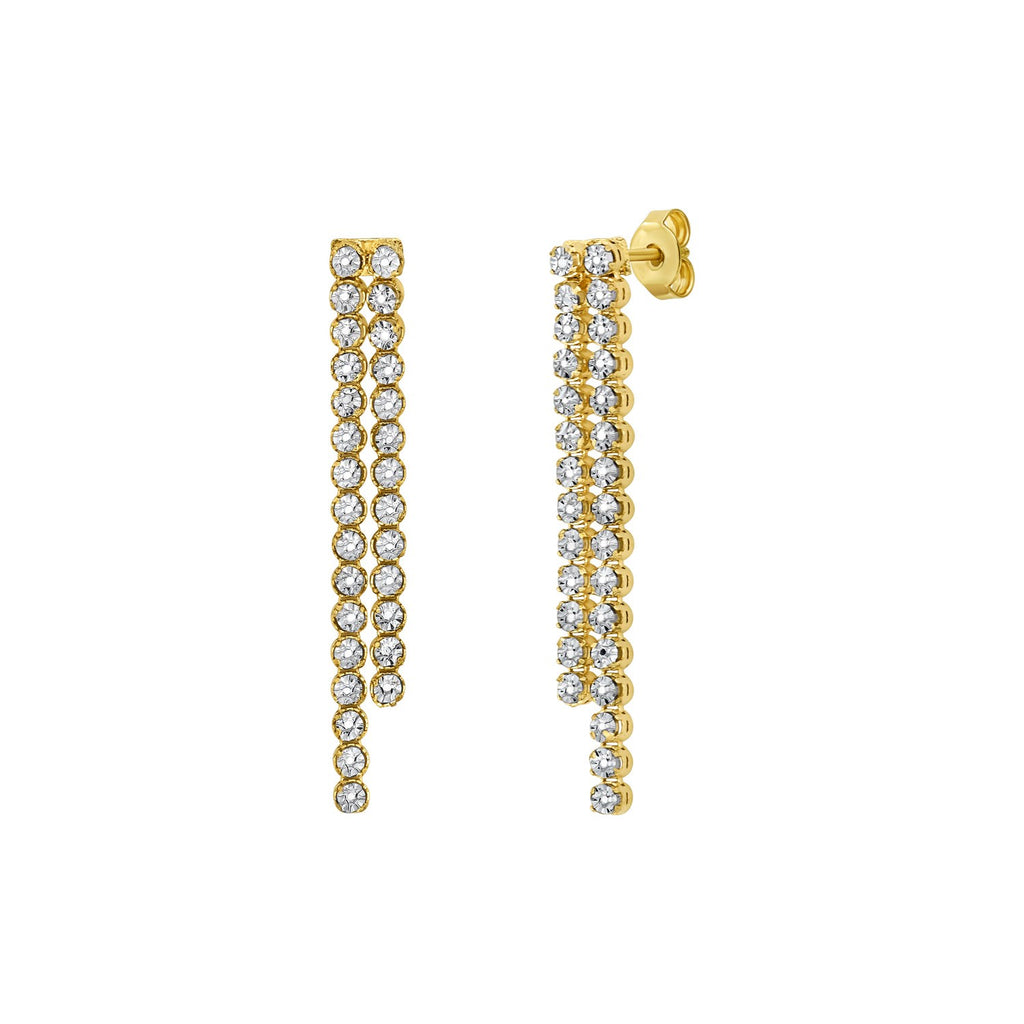Diamon Oro Cascade Drop in 14K Two-Tone Gold