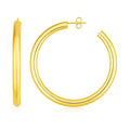 Polished Hoop in 14K Yellow Gold