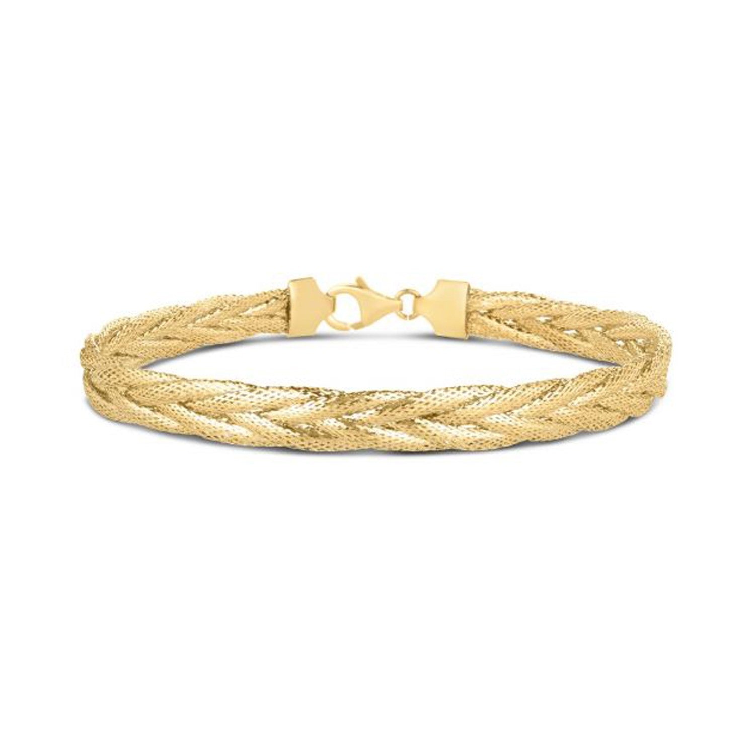 Rapunzel Woven in 14KT Yellow Gold